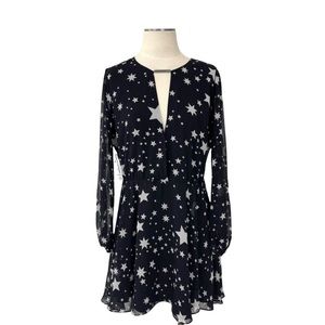 Lovers + Friends- Lana Black Star Dress Size Large